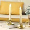 Miniatyrbilde 2 av 5: Retro lysestake Party Bryllup Julebord Håndholdt Cand Gold