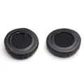 Miniatyrbilde 10 av 11: Runda 45-110 mm øreputer Erstatningssvamper Øreputer Universal øreputer Proteinlær hodetelefoner Øreputer null - 70MM null - 70MM