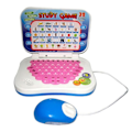 Miniatyrbillede 1 af 4: Baby lade legetøj med mus computer førskole tidlig læring studie uddannelse maskine tablet legetøj blå