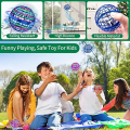 Miniatyrbillede 3 af 5: Flyvende Bold Legetøj Hover Orb 2022 Magic Controller Mini Drone Boomerang Spinner 360 Roterende Spinning UFO Sikker for Børn Voksne (Blå)