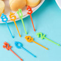 Pikkukuva 3 / 5: Bento Grönsaksporslin e Mini Toddler Barn Fruktgafflar Till N4 N4