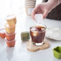 Miniatyrbillede 4 af 5: Stor Gitter Isform Hushålls Isform med Låg Firkant Form Isform Enkelt Forms Køkkenudstyr