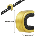 Miniatyrbilde 2 av 5: 20 stk. Nock Points Bueskyting String Nocking Points Bow String Spänne Clips for Compound og Recurve Bow