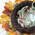 Miniatyrbilde 7 av 8: Thanksgiving kunstig høstlønn og gresskar krans for A 1PC A 1PC