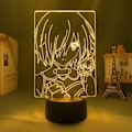 Miniatyrbillede 3 af 5: Stor Fate Okita Souji LED-natlampe til soveværelsesindretning