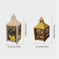 Pikkukuva 4 / 4: Ramadan-lyhty LED-riipuslyhdyt Ramadan-koristevalot