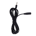 Pikkukuva 4 / 11: 2,5 mm Audio-jatkokaapeli 3-napainen uros-naaraskaapeli Kuulokkeiden AUX-kaapeli Mikrofonit 2,5 mm portilla 1,5 m