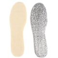 Pikkukuva 3 / 5: 1 pari alumiinifolion lammaskuitupohjallinen talvi lämmin pehmeä Plus Silver one size Silver one size