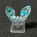 Miniatyrbild 5 av 5: Bakgrundsbelyst Bow Keycap Söt Ren Bedårande Rosett Keycap Mekaniskt Tangentbord Transparent Keycap R4 Cap Gul