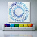 Pikkukuva 3 / 5: Intialainen gobeliini Mandala Hippie Bohemian seinävaate Peitto Heitä Dorm Decor Hasaki