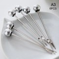 Miniatyrbilde 8 av 8: 6 stk rustfrie gafler med oppbevaringsboks Björnredskap for A1 one size A1 one size