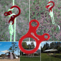 Pikkukuva 3 / 4: Quick Knot Telttan Vindrep Spänne Antisladd Åtdragningskrok