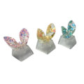 Miniatyrbild 3 av 5: Bakgrundsbelyst Bow Keycap Söt Ren Bedårande Rosett Keycap Mekaniskt Tangentbord Transparent Keycap R4 Cap Gul