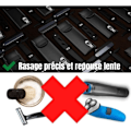 Miniatyrbillede 3 af 3: Skægget Barberkniv | 20 Halvbladets Bærbar Lædertaske |