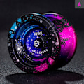 Miniatyrbild 8 av 8: Metalllegering Aluminium Yoyo Professional med 10 Kula kk-lager C one size C one size