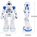 Miniatyrbillede 4 af 5: Fjernstyret robot til børn, intelligent programmerbar robot med