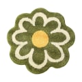 Miniatyrbillede 1 af 5: Blomsterformet bademåtte Hjemmetøj & Indretning Pashmina Hjem Soveværelse Dør Indretning Unik Vaskbar 40 * 40cm Tæppe Grøn