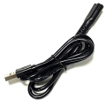 Miniatyrbillede 5 af 8: 8148/8591/8504 Elektriske hårtrimmere Power USB-opladning Sort onesize Black onesize