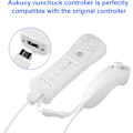 Miniatyrbilde 3 av 5: 2-pak Nunchuck-kontroller for Wii, Nunchuk Joystick Remote Game C