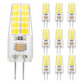 Pikkukuva 1 / 5: 10 kpl G4 LED-lamppua 3w korvaa Jc Halogeeni 30w hehkulampun himmennettävä Ac