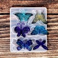 Pikkukuva 3 / 5: Örhängen Halsband Hänge Form Butterfly Crystal