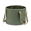 Miniatyrbillede 1 af 5: Foldbar Spand Fiske Vandtætte Spande Bærbar Foldbar Taske Opbevaring Udendørs qd best Army Green 20L