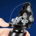 Miniatyrbild 9 av 9: Elektrisk roterande multifunktionsrakapparat för män, standard standard