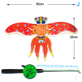 Miniatyrbilde 1 av 7: Flygende drage leketøy tegneserie sommerfugl svelger ørn drage W/Ha J one size J one size