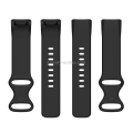 Miniatyrbillede 2 af 5: För Fitbit Charge 5 Silikon Watch Band Svart L Black L
