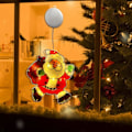 Miniatyrbilde 2 av 5: 2ST Santa Sucker LED-lys Vindu Sucker Lys Fairy String Lys Tracery