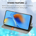 Pikkukuva 4 / 5: Kotelo yhteensopiva Samsung A53 5G:n kanssa, kirjan taittuva läppäkotelo jalustalla Korttipaikka Magneettinen suljin Galaxy A53 5G:lle (harmaa)