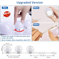 Miniatyrbilde 2 av 4: Speillyssett for sminkebord dimbart LED USB-lampe 14 pærer 3 farger 10 lysstyrker selvklebende