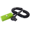 Miniatyrbillede 1 af 11: Kamera strøm 1 han D-tap til 4-port hun D-Tap Hub Adapter Ledning Spiralfjeder strøm 1/4 skrue Grøn