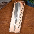 Pikkukuva 5 / 5: Sulkakynä Retro Kirjoitus | Reservoarpenna fjäder | Sulkakynät Koulun Metalli - Hopea -