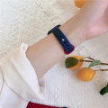 Miniatyrbillede 2 af 5: Silikon Armbånd Apple Watch 38/40/41 mm - Sort Sort Sort