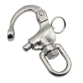 Miniatyrbillede 6 af 8: 316 Rustfrit stål drejelig snaplås Quick Release Bådanch A1 one size A1 one size