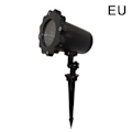 Miniatyrbilde 1 av 8: LED Julelys Snøfnugg Projektor Snøfall IP65 Bevegelig S EU én størrelse EU one size