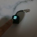 Miniatyrbillede 10 af 11: 1 stk. Albue Ret USB C Han til Lightning Hun Adapter Type C Opladningskabel Adapter til 1. generation Pen null - Ret hoved
