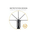 Miniatyrbillede 3 af 5: 2 x Genopladelige Led Cob Arbejdslys Lampe Værksted Cob Lommelygte