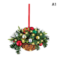 Pikkukuva 1 / 8: Puinen joulukoriste muotoinen koriste Xmas Tree Pend A1 onesize A1 onesize