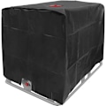 Miniatyrbillede 1 af 4: Vandtankdæksel, IBC tankdæksel til 1000L tank, Beskyttelsesdæksel til vandtankcontainer, Støvtæt Anti-UV Anti-Regn, 120x100x116cm (Sort)