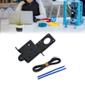 Miniatyrbilde 2 av 11: 3D-skriverdel for Ender-3 Hotend Ekstruder Bakre Støtteplate med Remskive 2