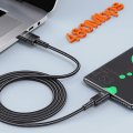 Miniatyrbilde 5 av 5: 100W USB C-kabel Type C Hurtigladekabel 7A USB C-datakabel T Lilla 2M