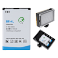 Miniatyrbillede 3 af 5: 2500mah Bp-4l erstatnings lithium-ion batteri til 96/112 led kamera videolys