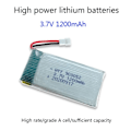 Miniatyrbilde 4 av 5: 903052 Batterilader for SYMA M18 H5P Drone Reservedeler Oppladbar 1800