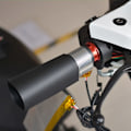 Miniatyrbillede 8 af 9: 14-Knap Arcade Joystick Fight Stick Mekanisk Knap Spil Controller til Hitbox PC null - Transparent grå og