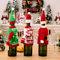 Pikkukuva 5 / 6: 1 kpl 2024 jouluviinipullosarja Snowman Deer Bottle Co C one size C one size