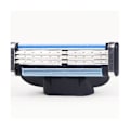 Miniatyrbilde 5 av 5: 24 stk bladrefill, manuelle Mach 3 bladrefiller kompatibel med Mach 3 bladrefiller for menn - qq