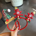 Miniatyrbillede 3 af 8: Fashion Jul Hat Pannband Jul Paljett Pannband Jultomte A1 one size A1 one size