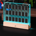 Miniatyrbillede 3 af 11: Til Switch-Oled/Lite Værts Træ-Lysende Base 21-i-1 Transparent-Magnetisk Etui NS-Spil Opbevaring Kort Tilbehør null - A